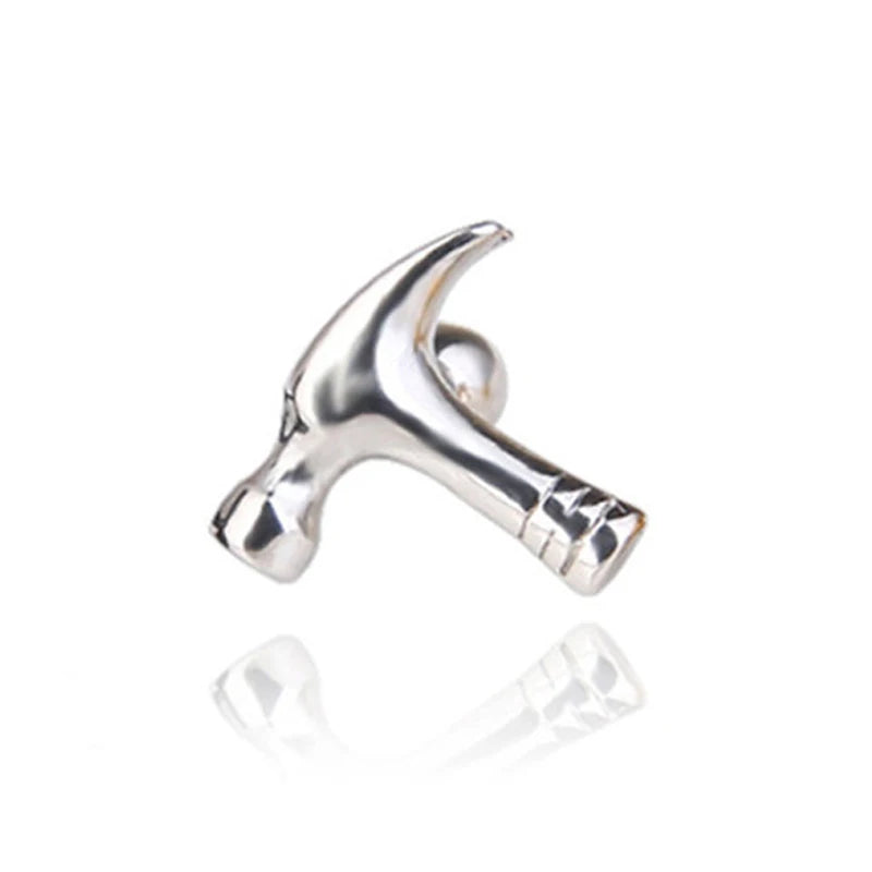 Skull Cross Screw Stud Earrings