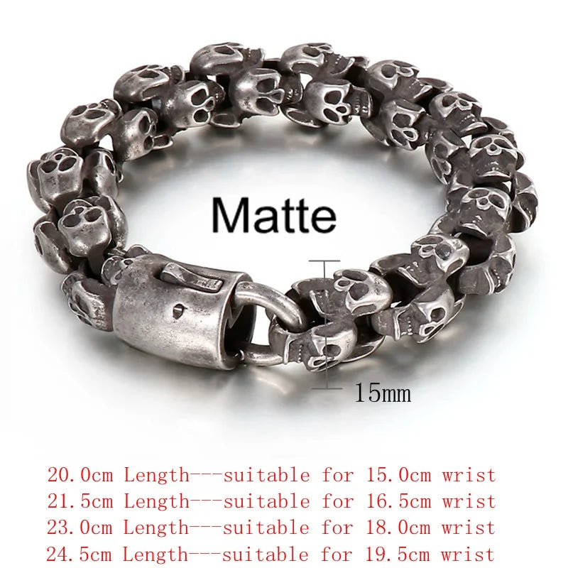 Skull Chain Bracelet