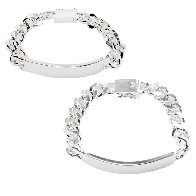 925 Sterling Silver Chain Bracelet