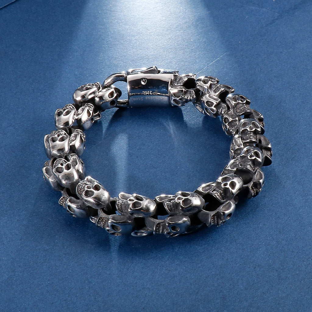 Skull Chain Bracelet