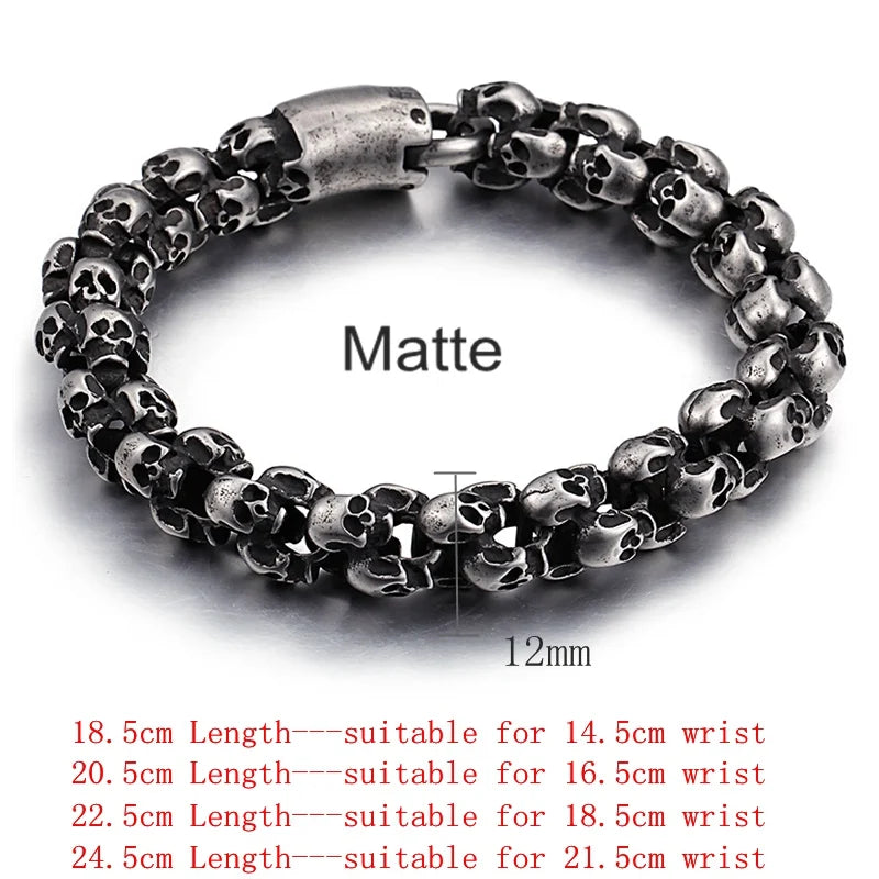 Skull Chain Bracelet
