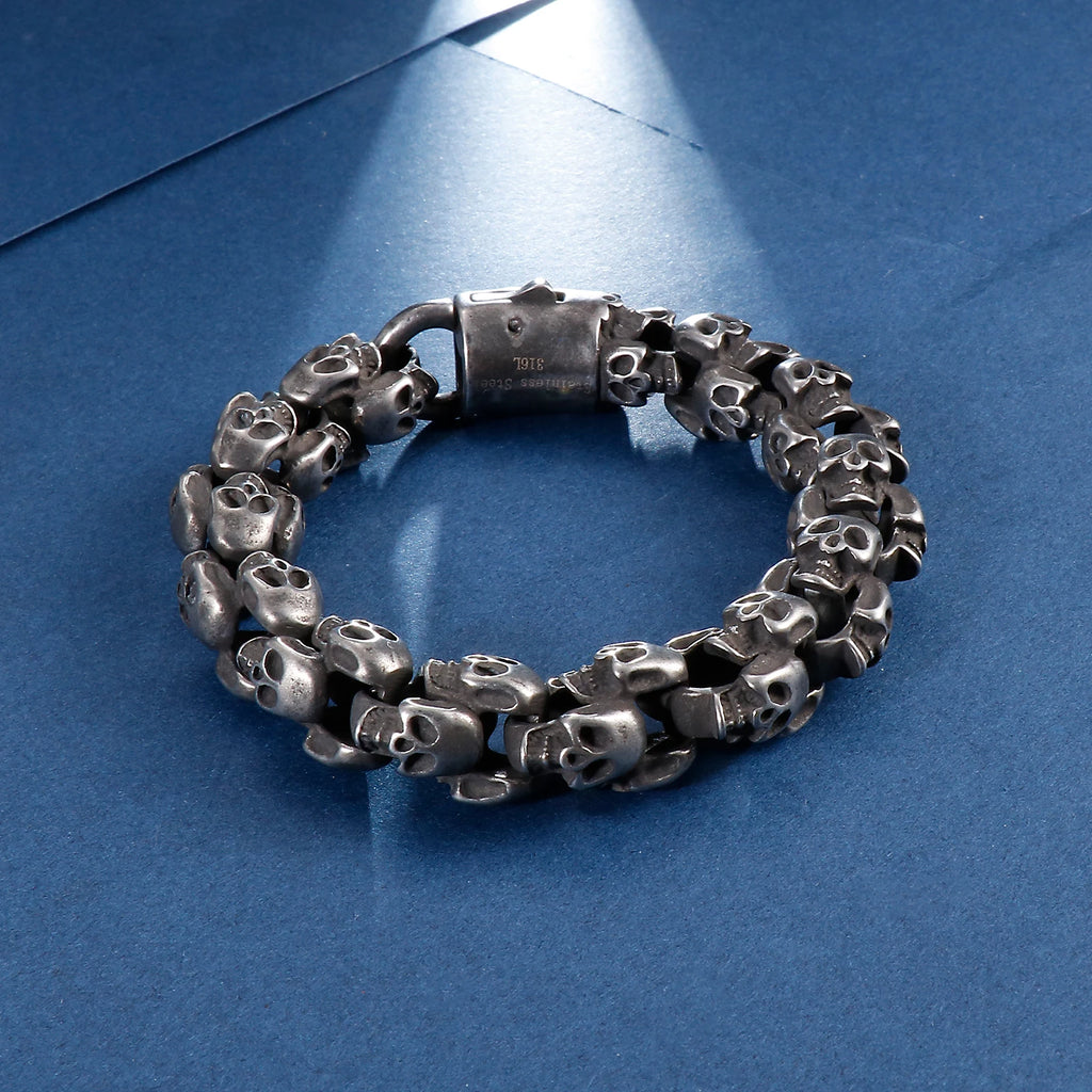 Skull Chain Bracelet