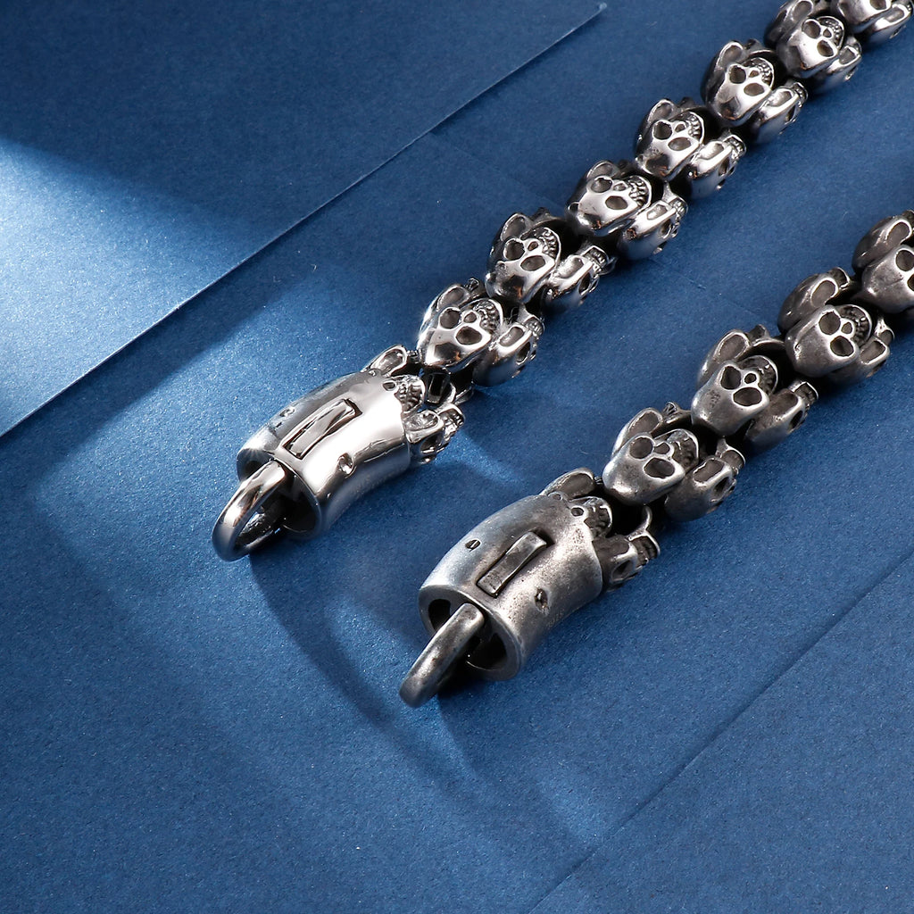 Skull Chain Bracelet