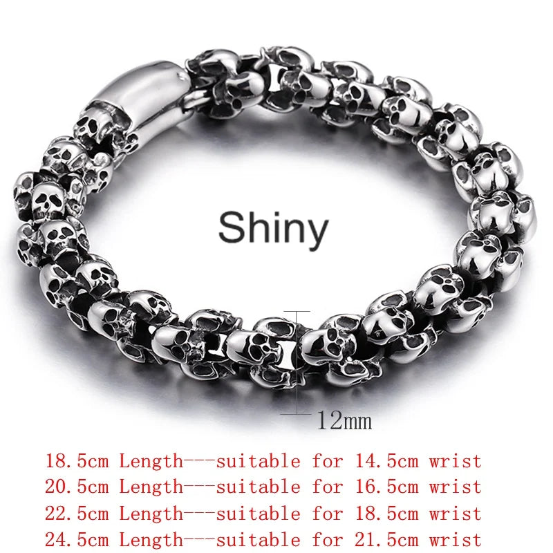 Skull Chain Bracelet