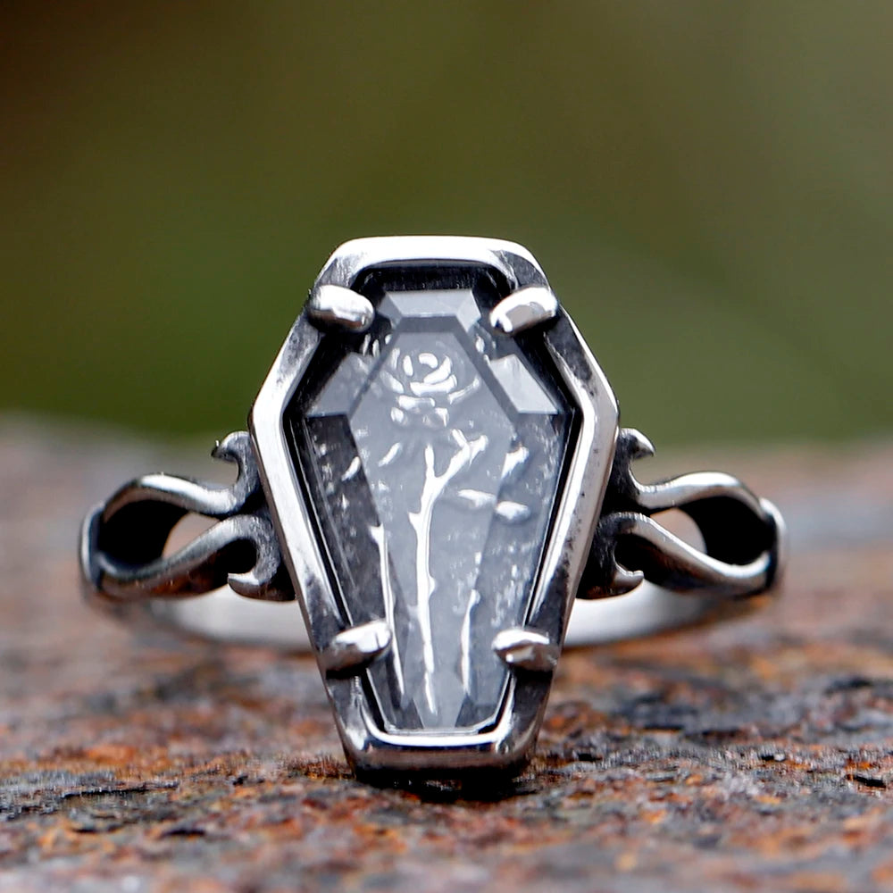 The "Eternal Rose" Coffin Ring