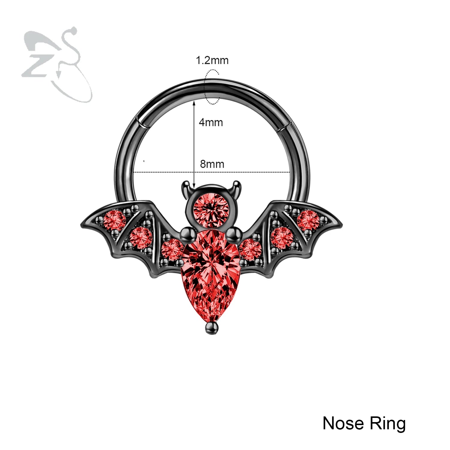 Gothic Multi-Shape Body Piercing Stud Pack