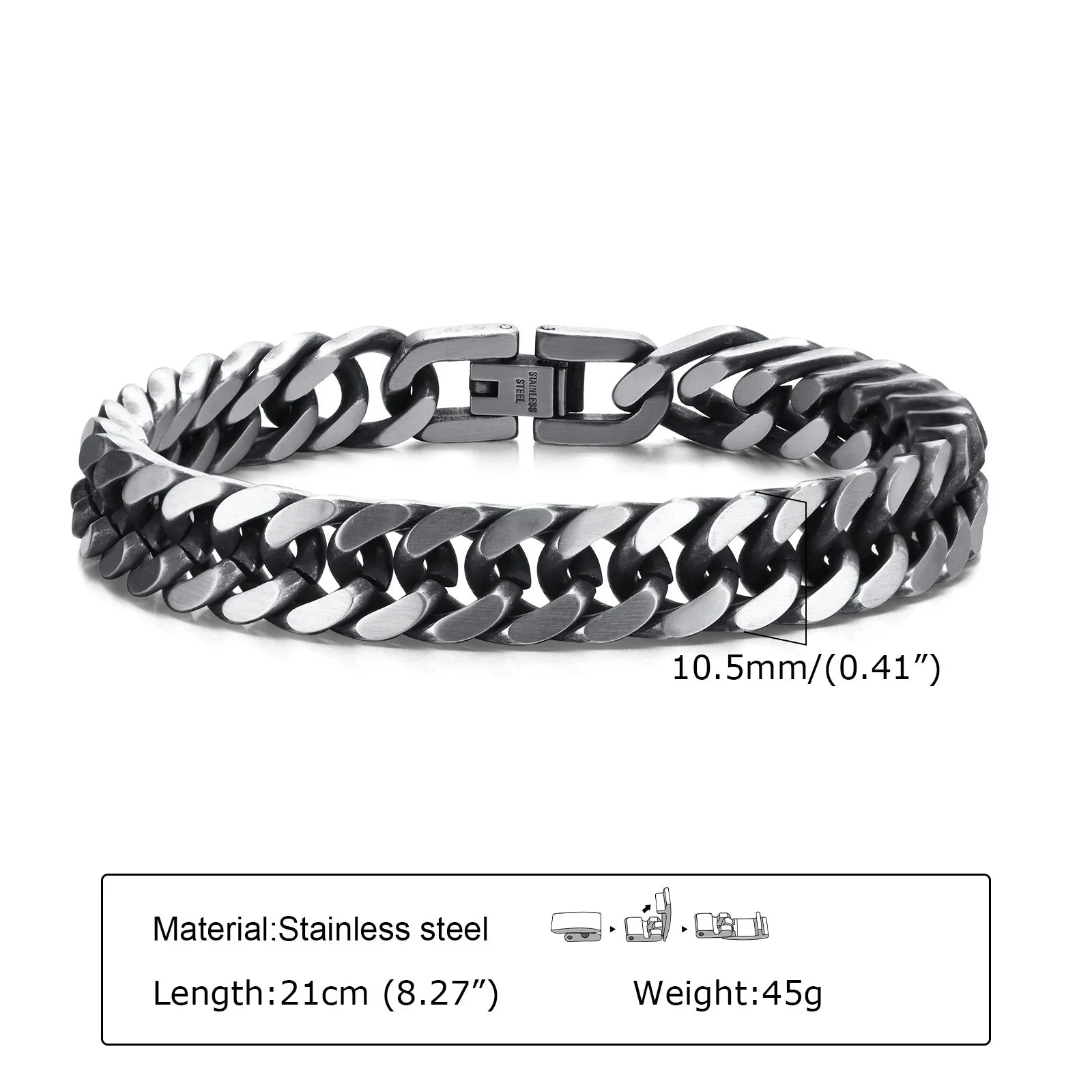 Chunky Cuban Curb Link Bracelet