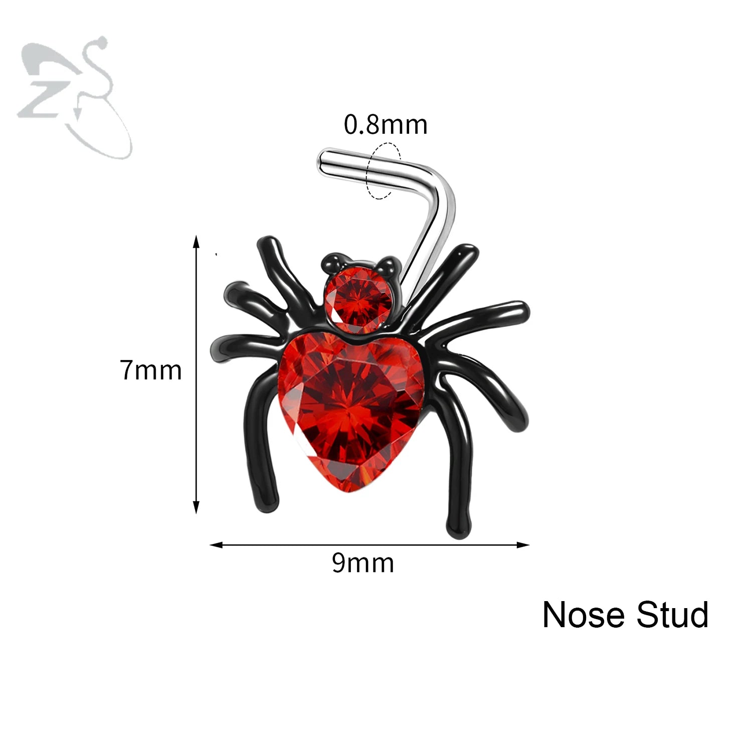 Gothic Multi-Shape Body Piercing Stud Pack