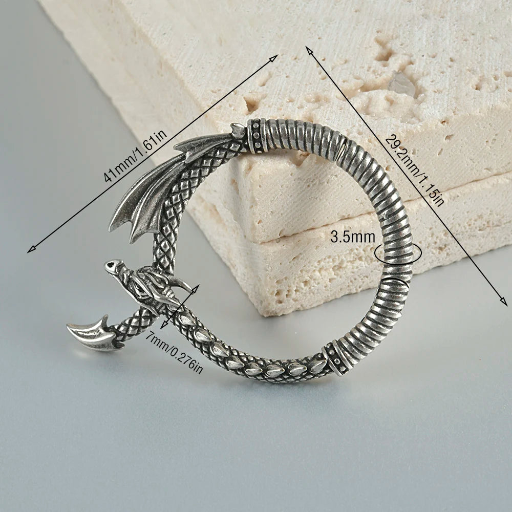 Copper Snake Skull Ear Weight & Plug