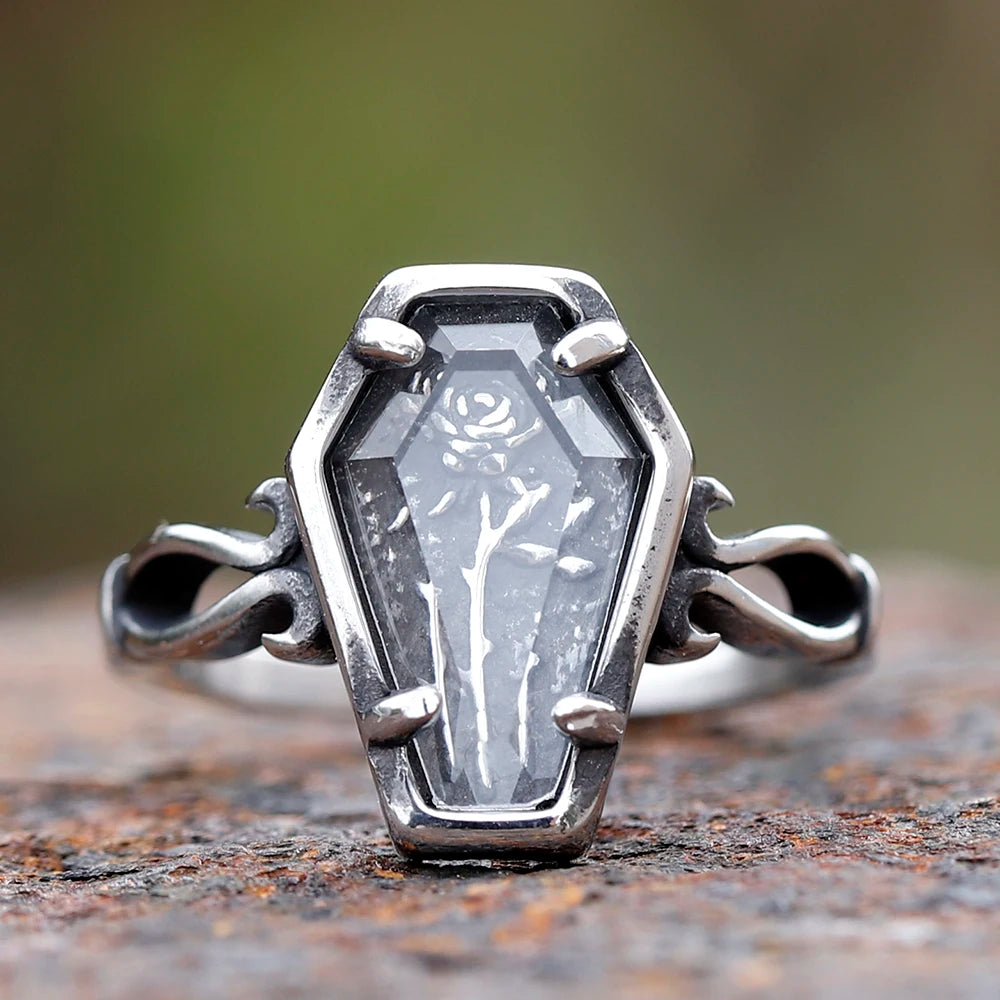 The "Eternal Rose" Coffin Ring