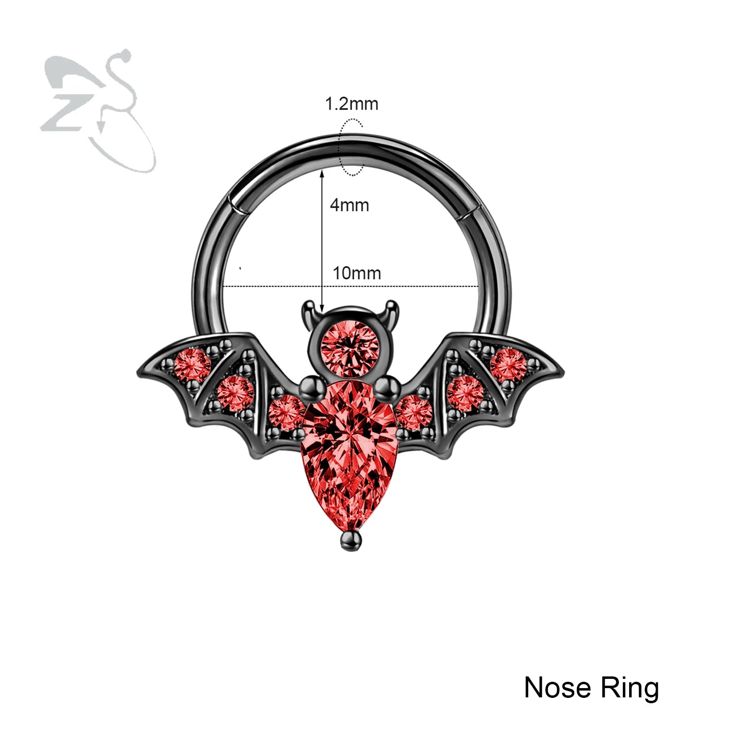 Gothic Multi-Shape Body Piercing Stud Pack