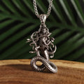 Snake Skull Pendant Necklace