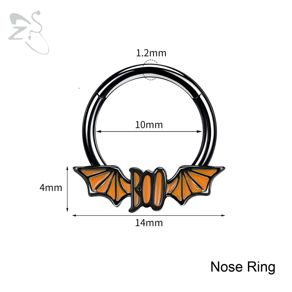 Gothic Multi-Shape Body Piercing Stud Pack