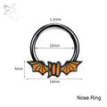 Gothic Multi-Shape Body Piercing Stud Pack