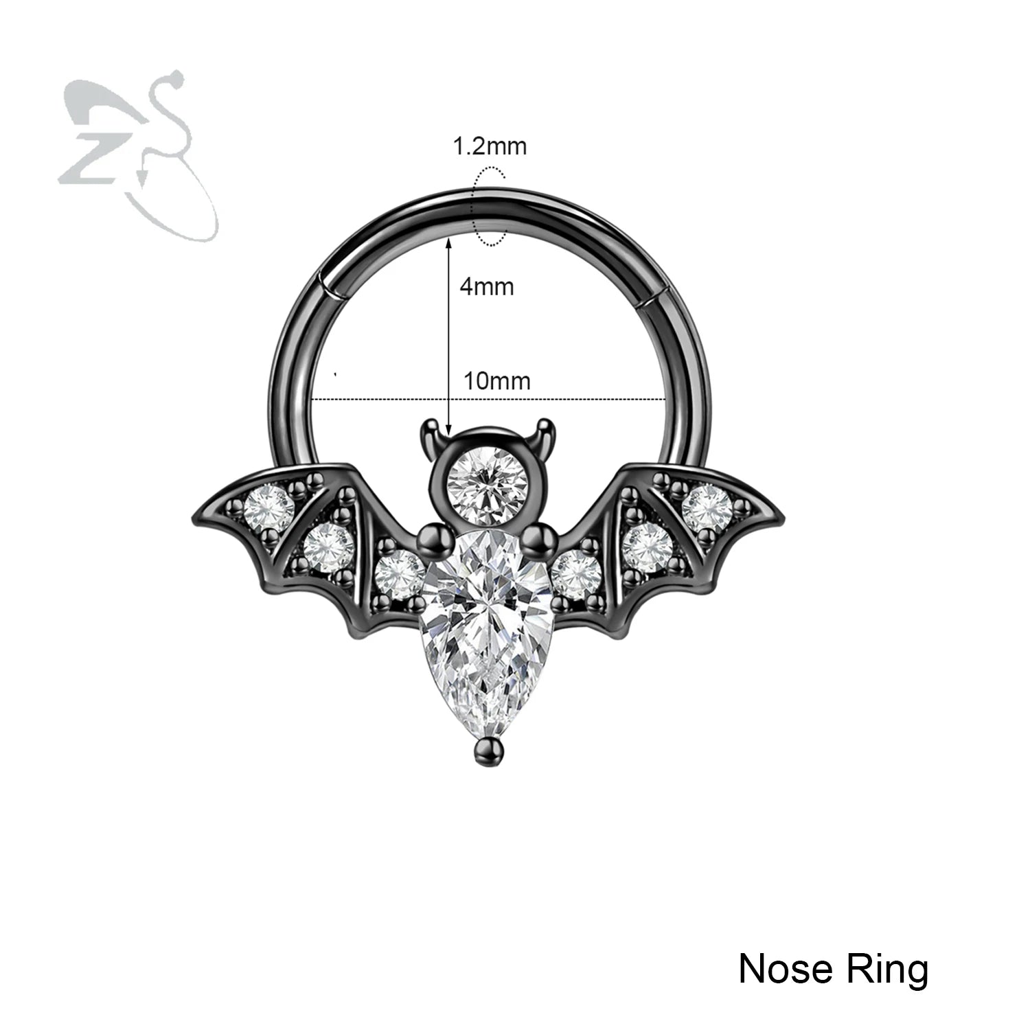 Gothic Multi-Shape Body Piercing Stud Pack