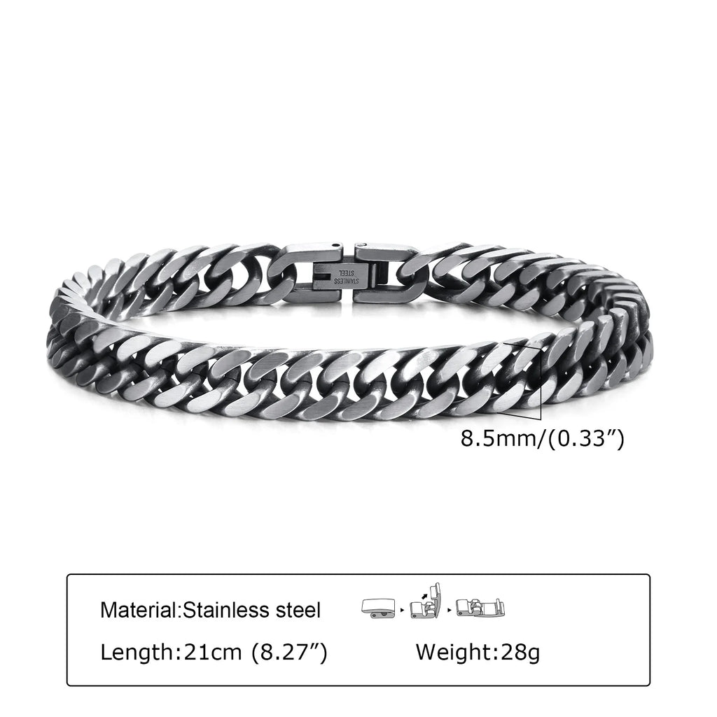 Chunky Cuban Curb Link Bracelet