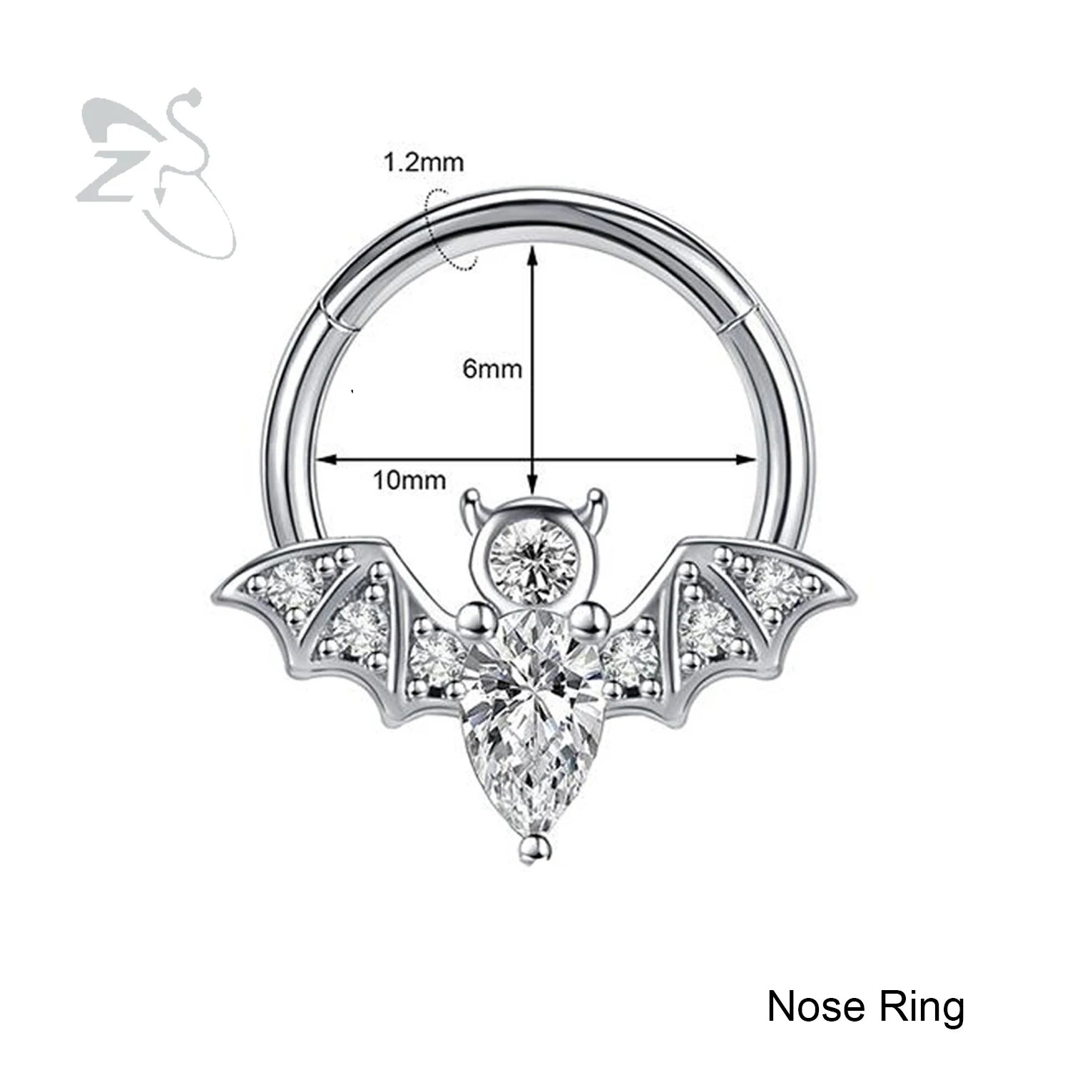 Gothic Multi-Shape Body Piercing Stud Pack