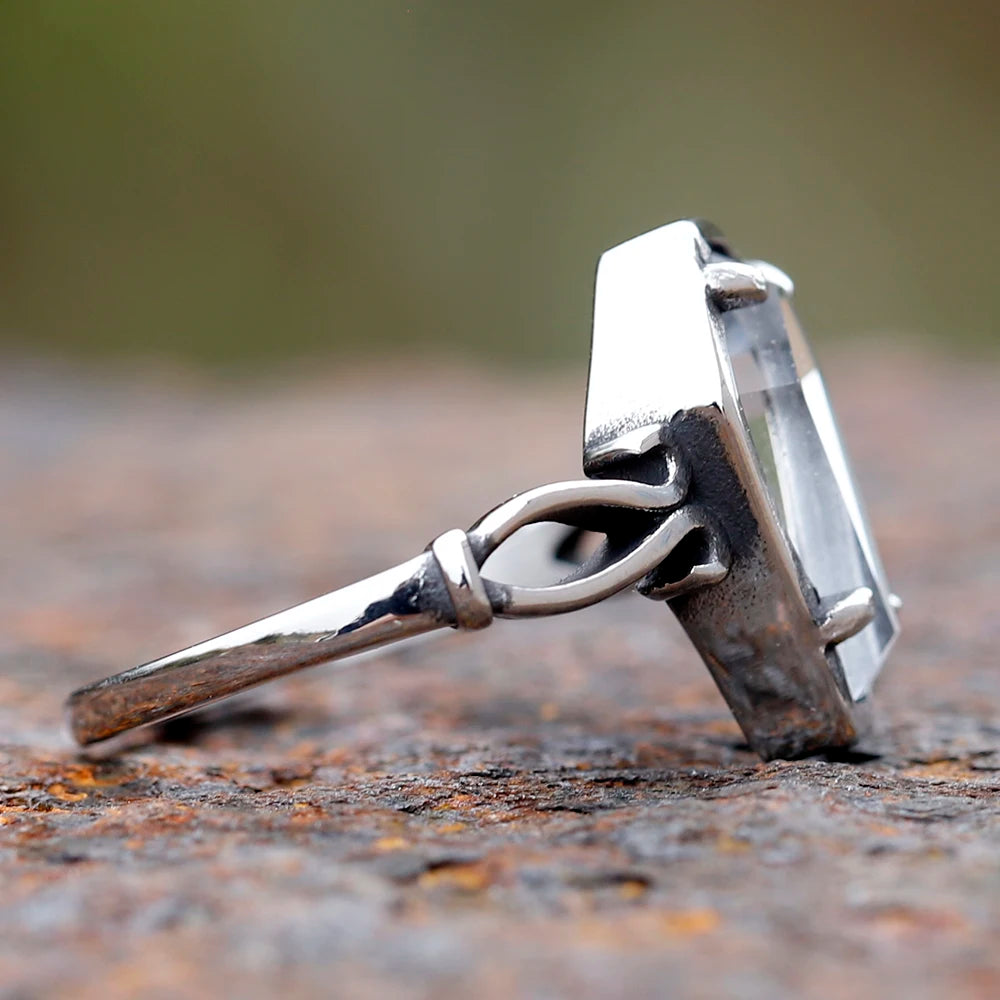 The "Eternal Rose" Coffin Ring