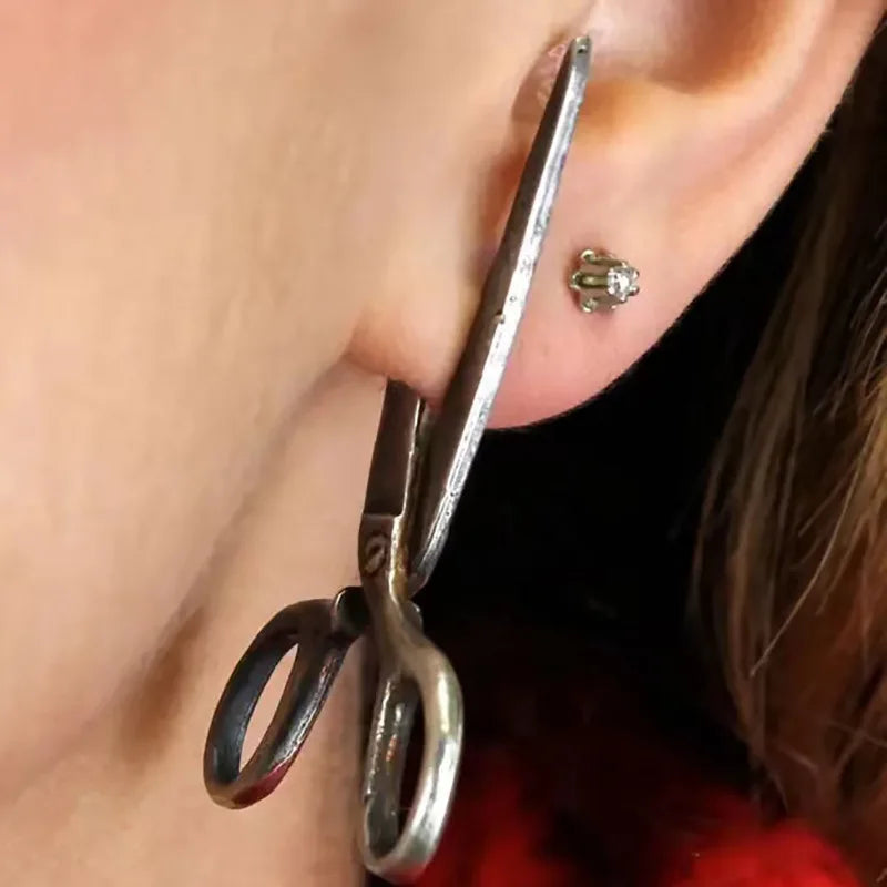 Dart Mechanical Clip-On Earrings